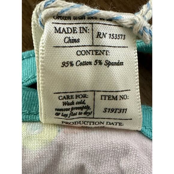 NWT Wildflowers Daydream Believer Pink Spaghetti Strap Roller Skate Rink Top 2 - Picture 7 of 7